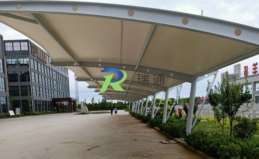 邢台市清河县昭友羊绒膜结构车棚