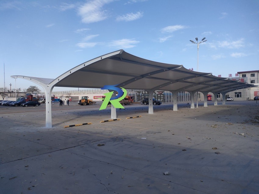 山西省晋中市政府单位膜结构车棚