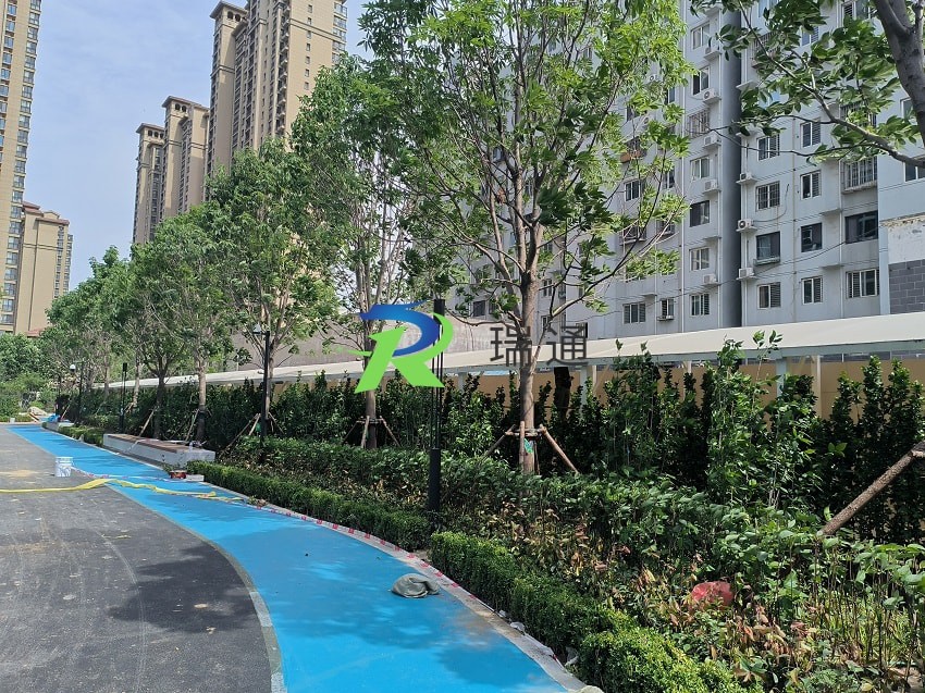 石家庄盛邦公园膜结构车棚