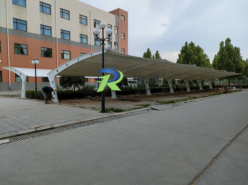 7字形001-膜结构轿车棚