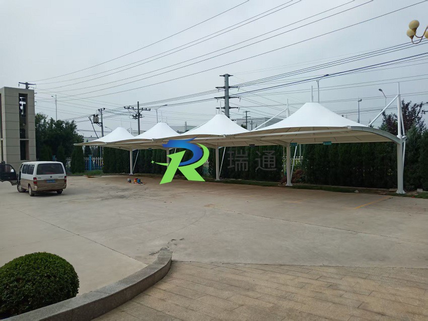 帽顶001-膜结构车棚