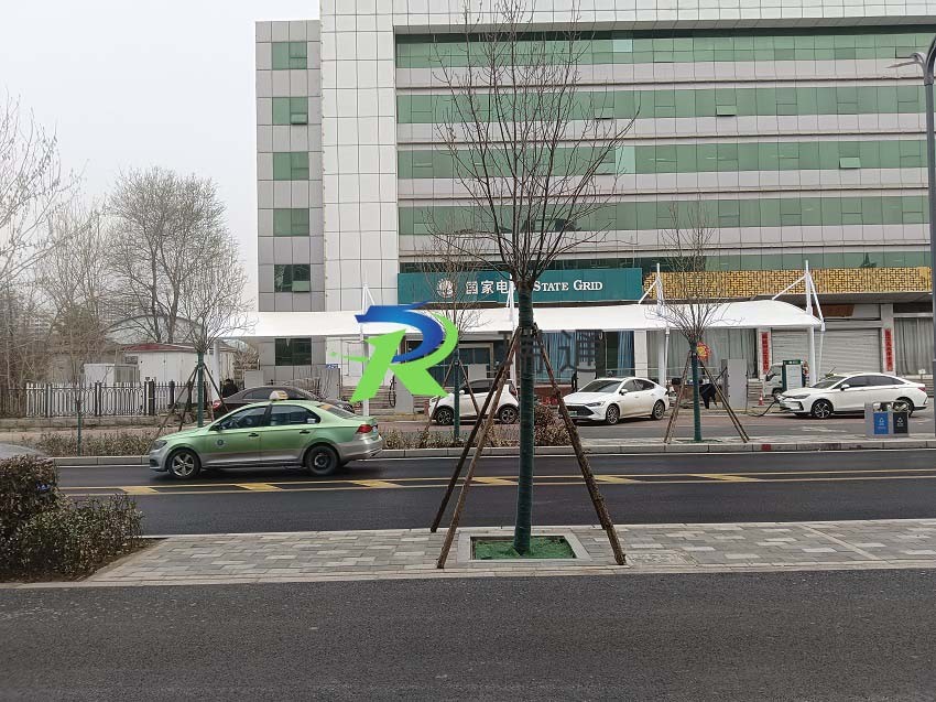 邯郸国家电网充电站膜结构车棚